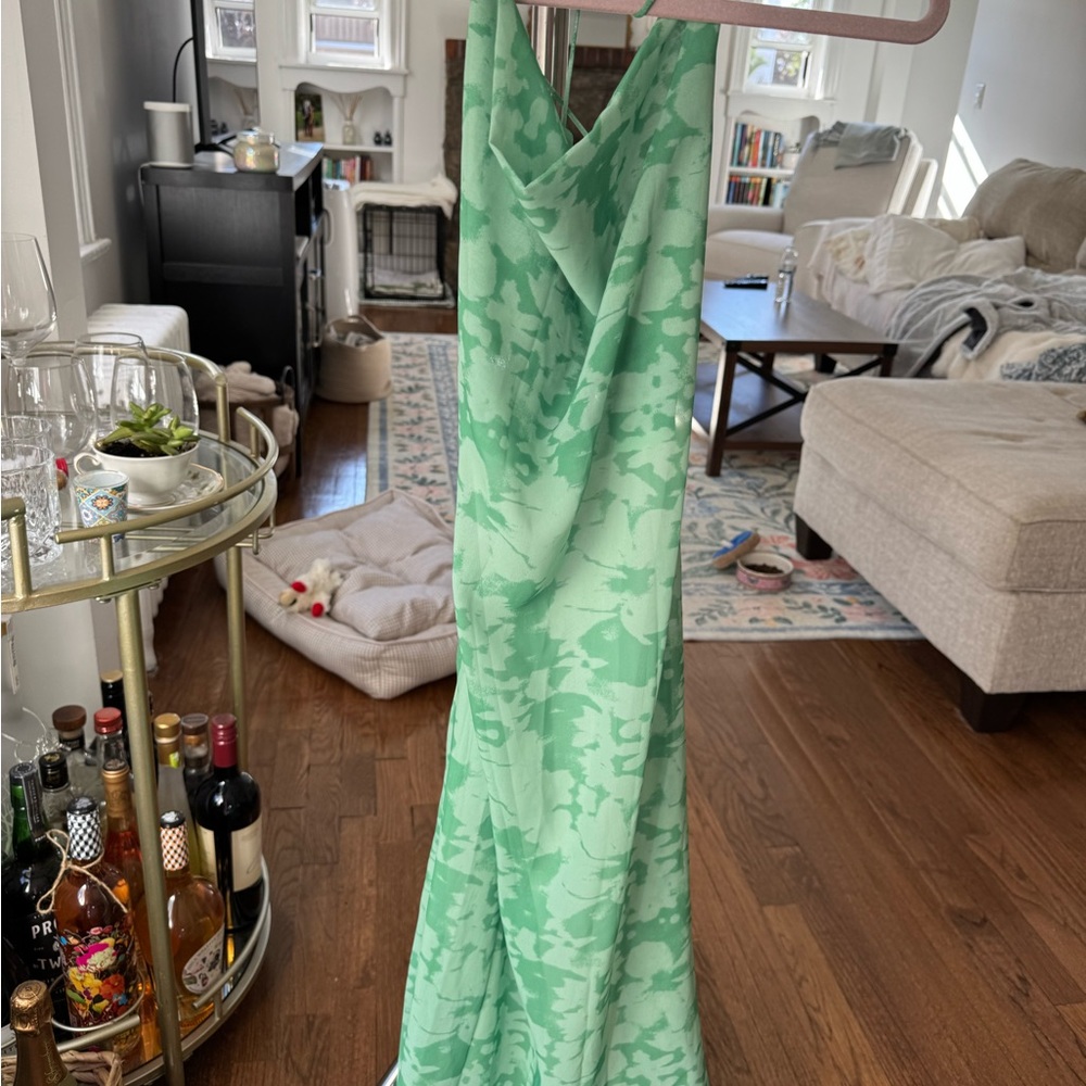 Princess Polly Green Maxi Dress